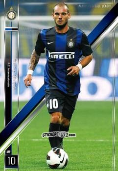 Cromo Wesley Sneijder - Football League 2013. PFL01 n. 28 - Panini