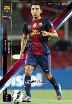 Figurina Xavi Hernandez - Football League 2013. PFL01 n. 50 - Panini