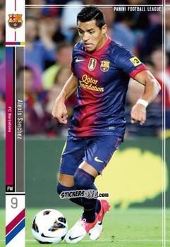 Figurina Alexis Sanchez - Football League 2013. PFL01 n. 54 - Panini