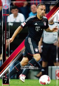 Cromo Franck Ribery - Football League 2013. PFL01 n. 126 - Panini