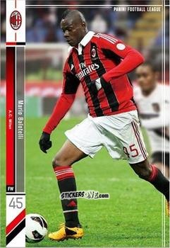 Figurina Mario Balotelli - Football League 2013. PFL03 n. 7 - Panini