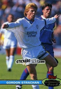 Sticker Gordon Strachan - Stadium Club 1992 n. 2 - Topps