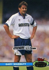 Figurina Gary Mabbutt - Stadium Club 1992 n. 6 - Topps
