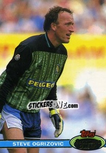 Sticker Steve Ogrizovic - Stadium Club 1992 n. 11 - Topps