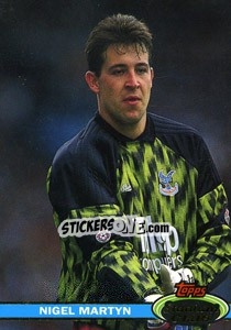 Sticker Nigel Martyn - Stadium Club 1992 n. 14 - Topps