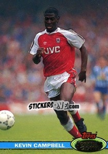 Cromo Kevin Campbell - Stadium Club 1992 - Topps