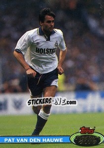 Sticker Pat Van Den Hauwe - Stadium Club 1992 - Topps