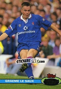 Sticker Graeme Le Saux - Stadium Club 1992 n. 22 - Topps