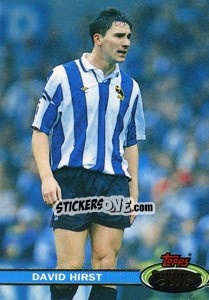 Sticker David Hirst - Stadium Club 1992 n. 24 - Topps