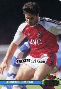 Sticker Anders Limpar - Stadium Club 1992 n. 25 - Topps