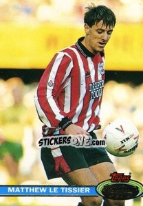 Sticker Matthew Le Tissier - Stadium Club 1992 n. 26 - Topps