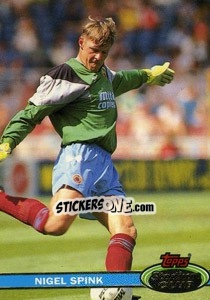 Cromo Nigel Spink - Stadium Club 1992 n. 31 - Topps
