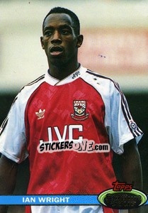 Sticker Ian Wright - Stadium Club 1992 n. 32 - Topps