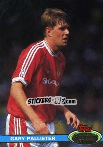 Sticker Gary Pallister - Stadium Club 1992 n. 34 - Topps