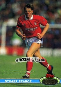 Sticker Stuart Pearce - Stadium Club 1992 - Topps
