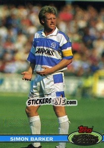 Sticker Simon Barker - Stadium Club 1992 n. 36 - Topps