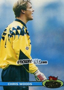 Sticker Chris Woods - Stadium Club 1992 n. 37 - Topps