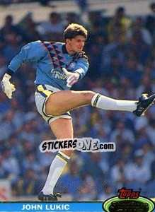 Sticker John Lukic - Stadium Club 1992 n. 40 - Topps