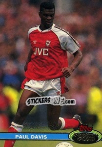 Sticker Paul Davis - Stadium Club 1992 n. 46 - Topps