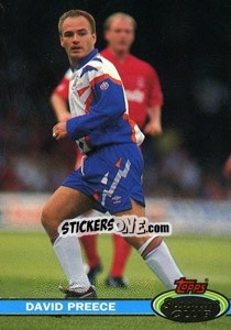 Sticker David Preece - Stadium Club 1992 - Topps