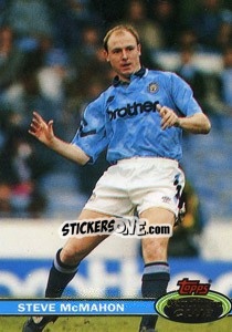 Sticker Steve McMahon - Stadium Club 1992 n. 52 - Topps