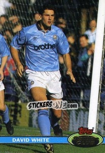 Sticker David White - Stadium Club 1992 - Topps