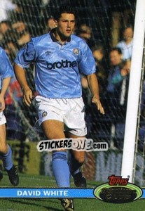 Sticker David White - Stadium Club 1992 n. 53 - Topps