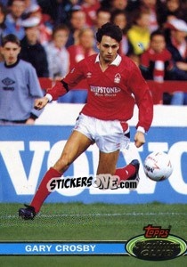 Sticker Gary Crosby - Stadium Club 1992 - Topps