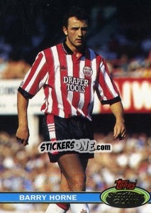 Sticker Barry Horne - Stadium Club 1992 n. 57 - Topps