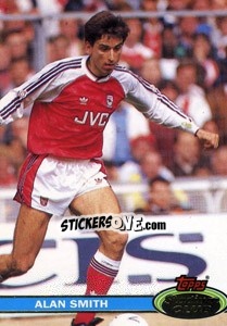 Sticker Alan Smith - Stadium Club 1992 n. 58 - Topps
