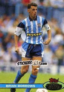 Sticker Brian Borrows - Stadium Club 1992 - Topps