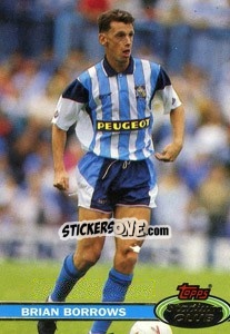Sticker Brian Borrows - Stadium Club 1992 n. 59 - Topps