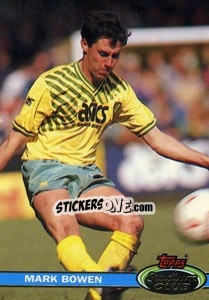 Sticker Mark Bowen - Stadium Club 1992 - Topps