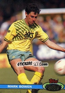 Sticker Mark Bowen - Stadium Club 1992 n. 70 - Topps