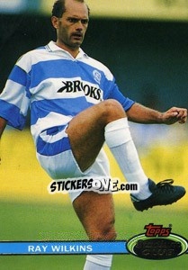 Sticker Ray Wilkins - Stadium Club 1992 n. 72 - Topps