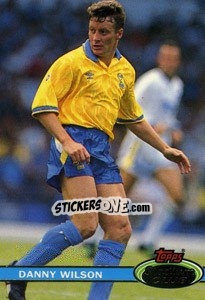 Sticker Danny Wilson - Stadium Club 1992 n. 73 - Topps