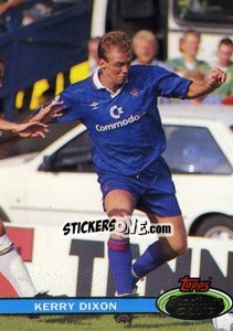 Sticker Kerry Dixon - Stadium Club 1992 n. 74 - Topps