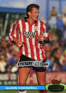 Sticker Glenn Cockerill - Stadium Club 1992 n. 78 - Topps