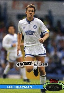 Sticker Lee Chapman - Stadium Club 1992 n. 80 - Topps