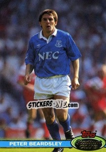 Sticker Peter Beardsley - Stadium Club 1992 n. 81 - Topps