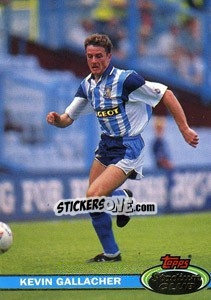 Figurina Kevin Gallacher - Stadium Club 1992 n. 85 - Topps