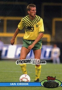 Sticker Ian Crook - Stadium Club 1992 - Topps