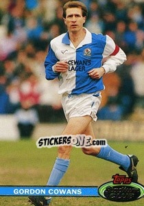 Sticker Gordon Cowans - Stadium Club 1992 n. 96 - Topps