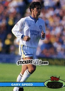 Sticker Gary Speed - Stadium Club 1992 n. 104 - Topps