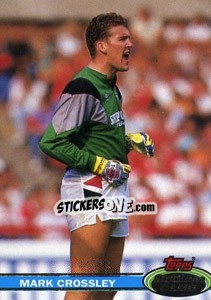 Sticker Mark Crossley - Stadium Club 1992 n. 105 - Topps