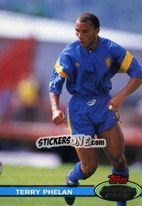 Sticker Terry Phelan - Stadium Club 1992 - Topps