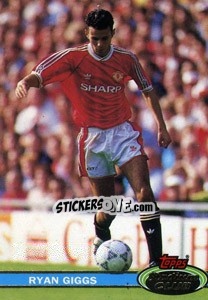 Cromo Ryan Giggs - Stadium Club 1992 - Topps