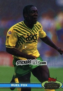 Sticker Ruel Fox - Stadium Club 1992 n. 112 - Topps