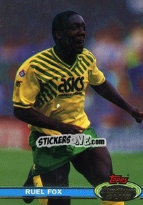 Sticker Ruel Fox - Stadium Club 1992 - Topps