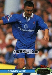 Sticker Dennis Wise - Stadium Club 1992 n. 114 - Topps